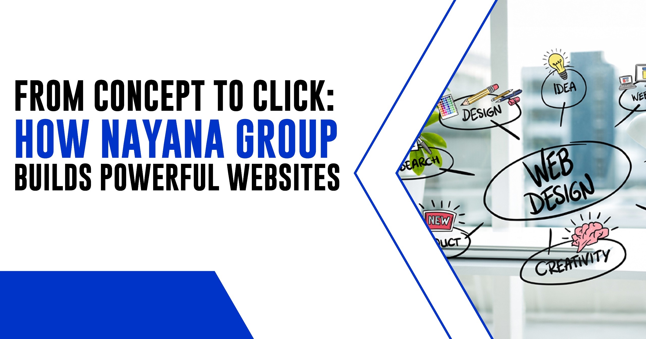 From Concept to Click: How Nayana Group Builds Powerful Websites